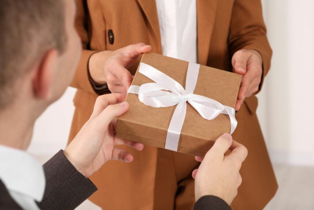 Value of the business Gift